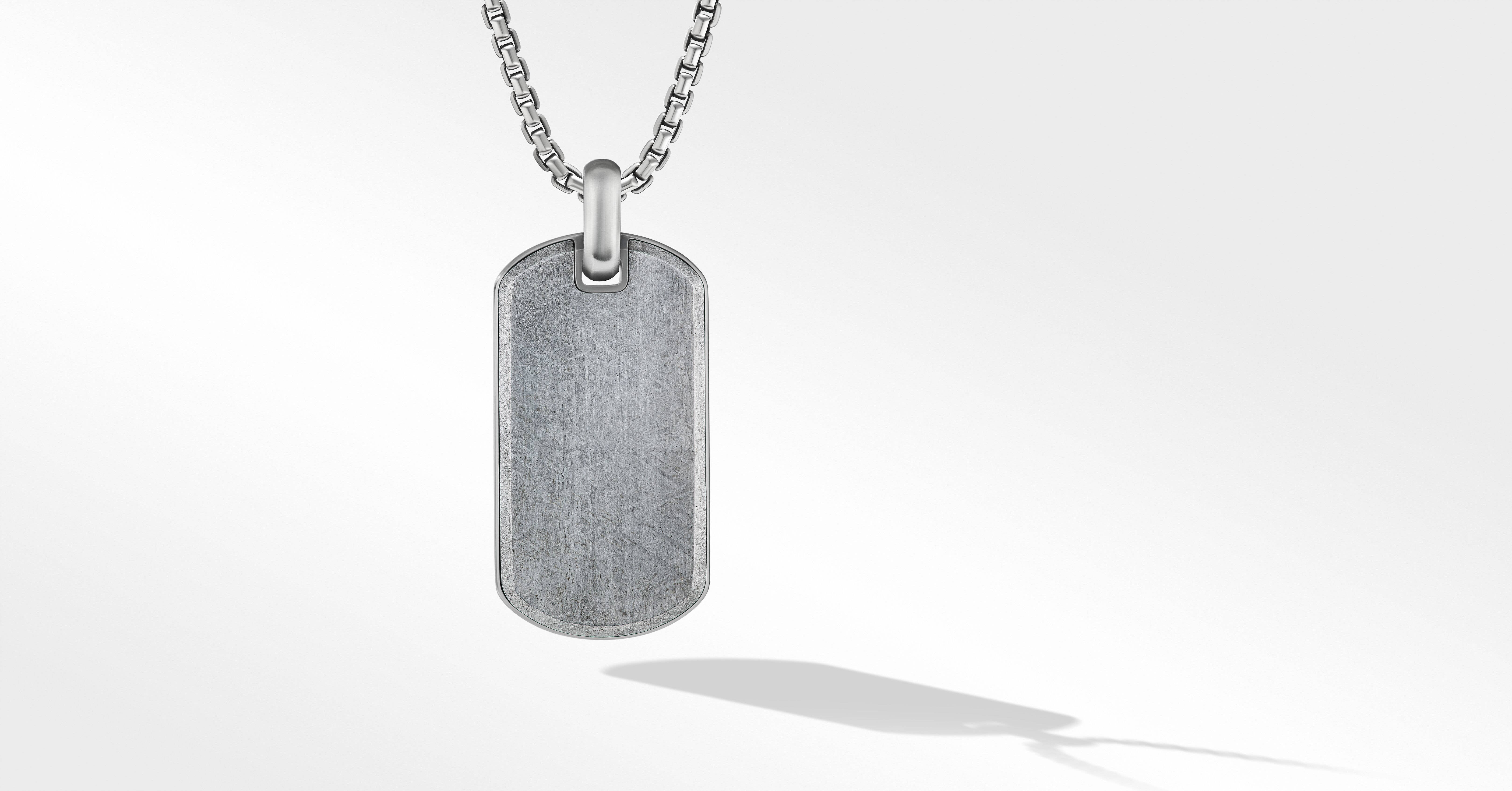 Streamline® Tag with Meteorite | David 