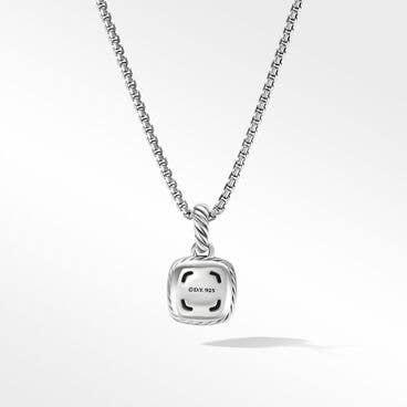 Petite Albion® Pendant Necklace with Pavé Diamonds