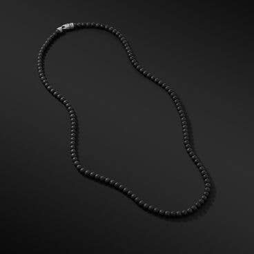 Spiritual Beads Necklace with Black Onyx