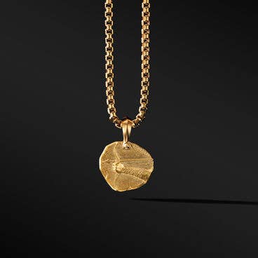 Sagittarius Amulet in 18K Yellow Gold