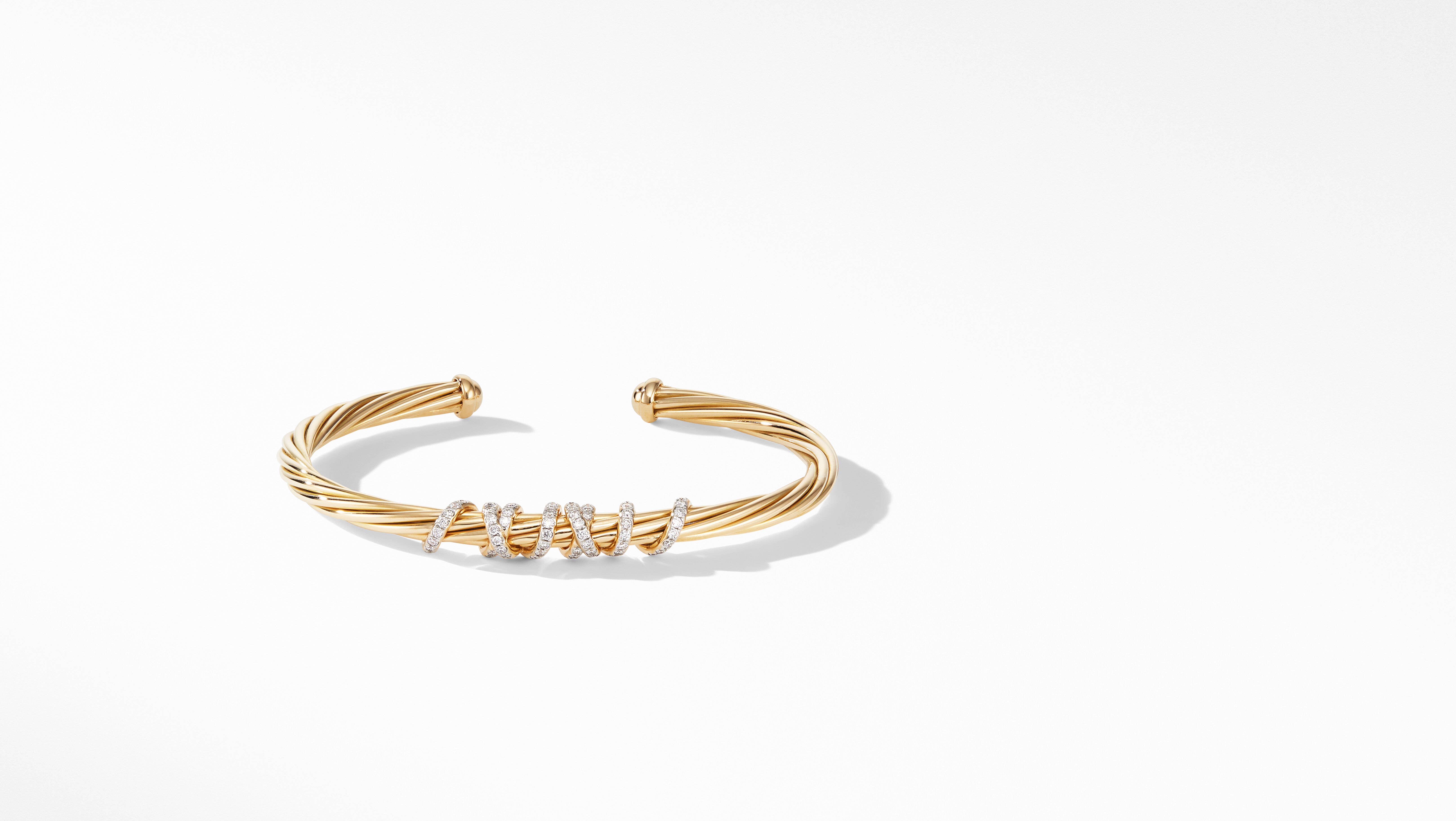 David Yurman Yellow Gold Bracelets  Ring  Yellow gold bracelet Gold  bracelet Fine jewels