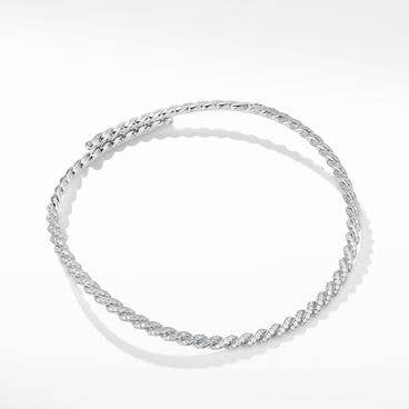 Pavéflex Necklace in 18K White Gold with Diamonds