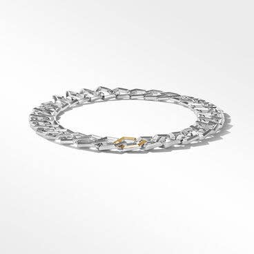 Carlyle Necklace in Sterling Silver with 18K Yellow Gold