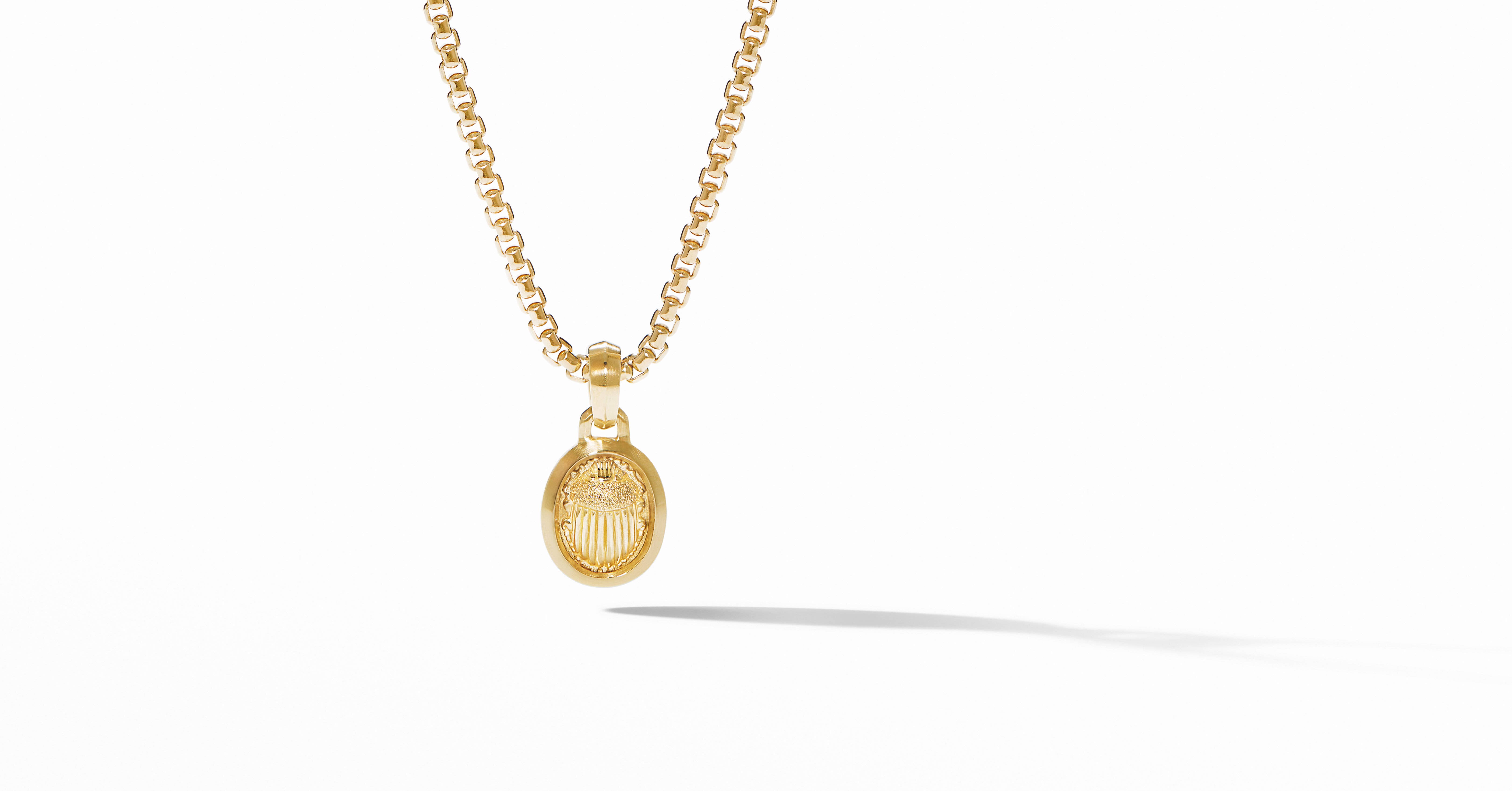 Petrvs® Scarab Pendant in 18K Yellow 