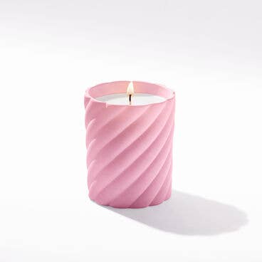 Cable Candle with Rose Scent