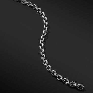 Torqued Faceted Chain Link Bracelet