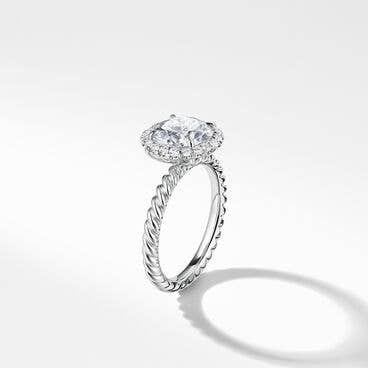 DY Capri® Engagement Ring in Platinum, Round
