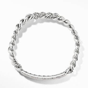 Belmont® Curb Link ID Bracelet with Pavé Diamonds