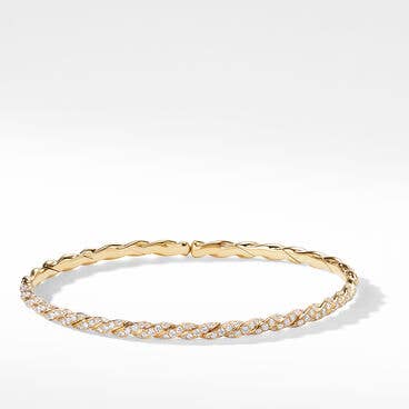 Pavéflex Bracelet in 18K Yellow Gold with Diamonds