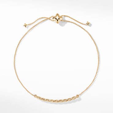 Petite Station Chain Bracelet in 18K Yellow Gold