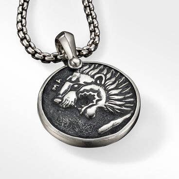 Petrvs® Lion Amulet in Sterling Silver