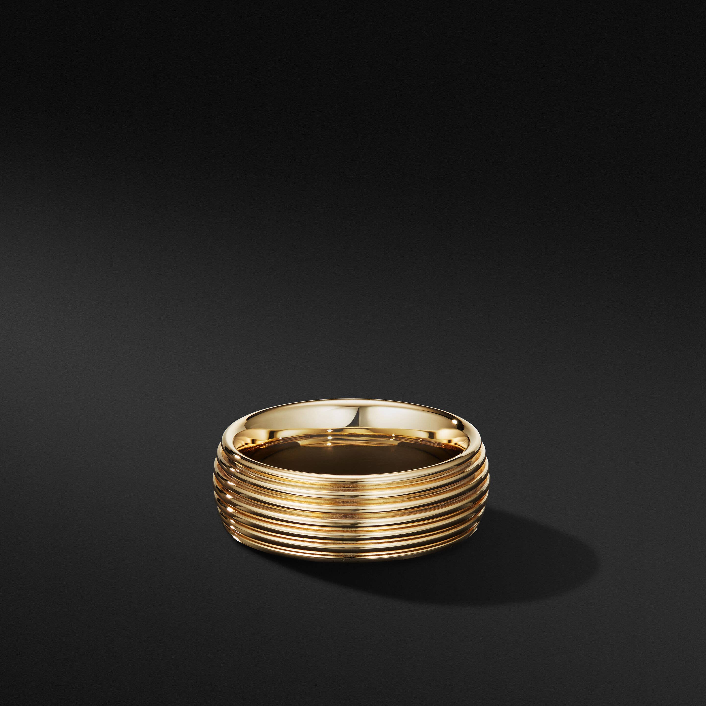 Royal Cord Band Ring in 18K Yellow Gold