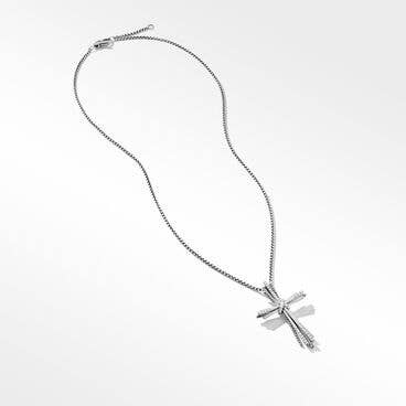 Angelika™ Cross Necklace with Pavé Diamonds