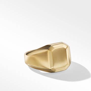 Heirloom Signet Ring in 18K Yellow Gold