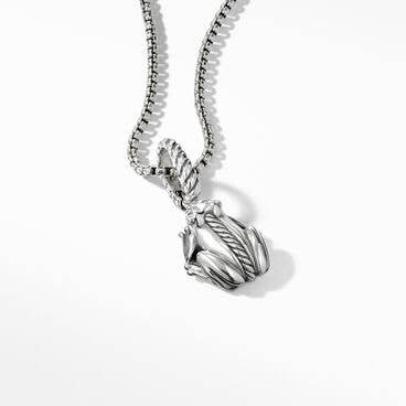 Frog Amulet in Sterling Silver