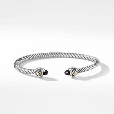 Renaissance® Bracelet in Sterling Silver with Black Onyx and 18K Yellow Gold