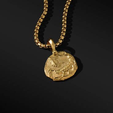 Scorpio Amulet in 18K Yellow Gold