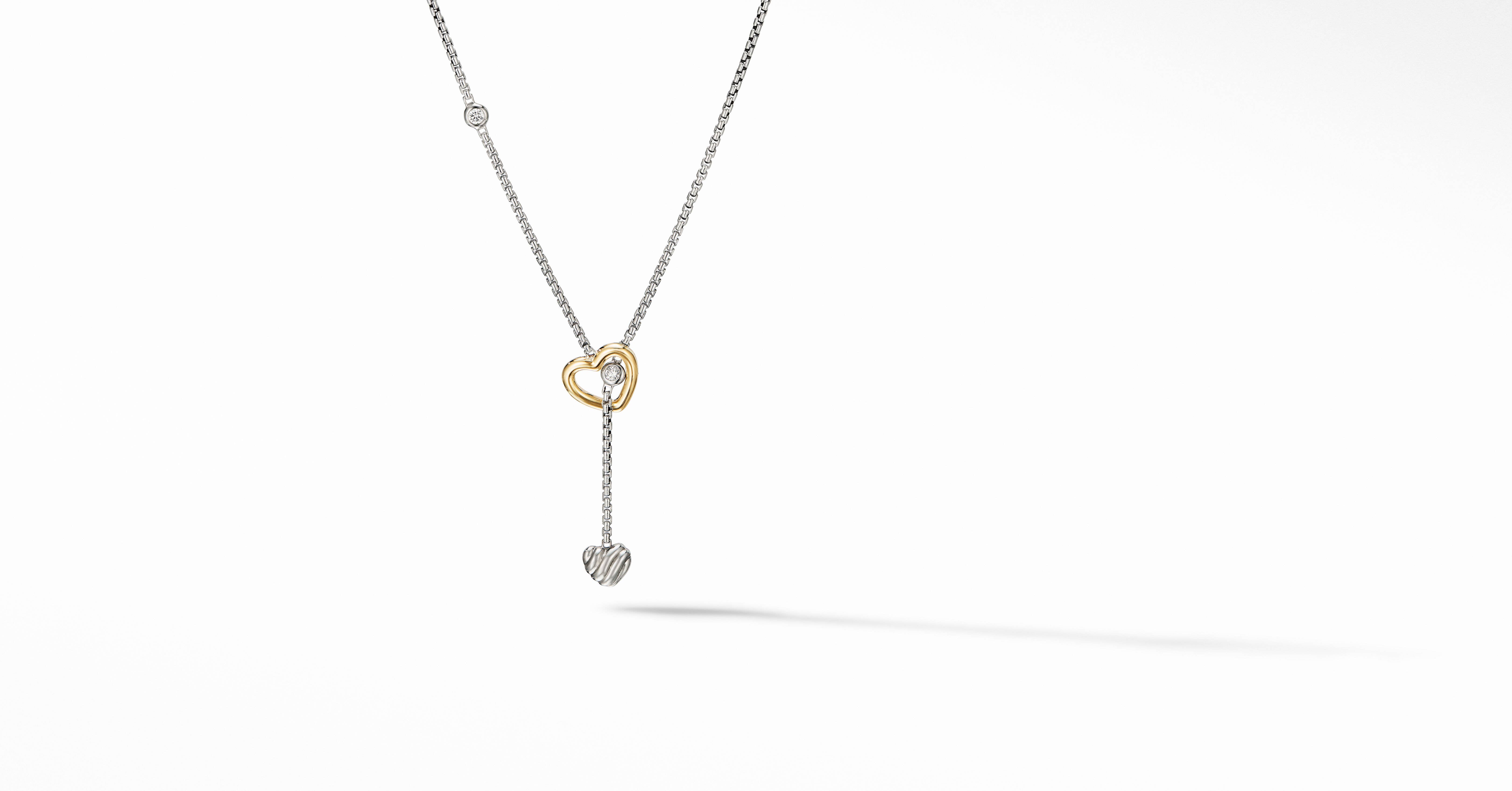 Cable Collectibles® Heart Y Necklace 