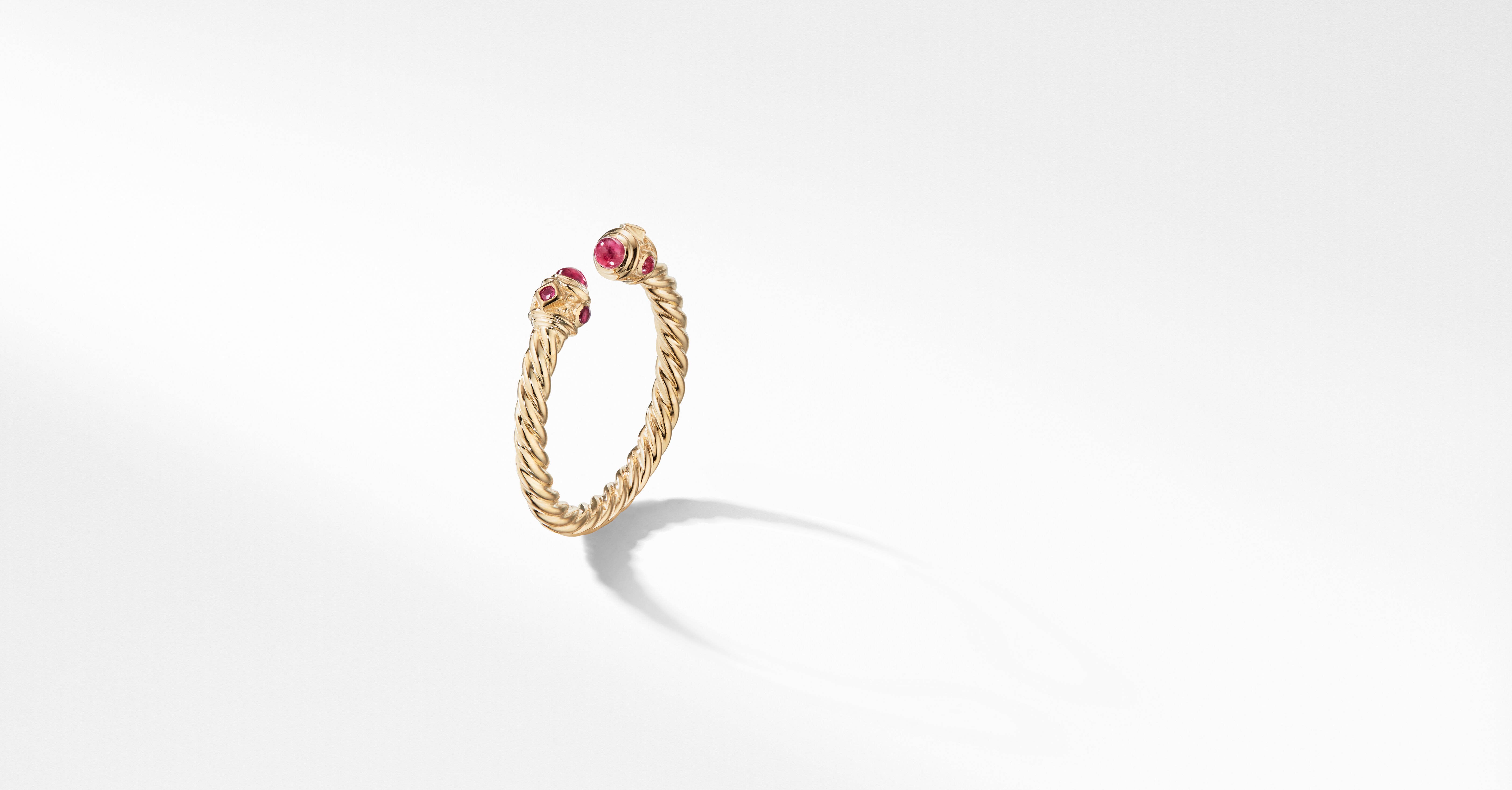 Renaissance Color Ring in 18K Yellow Gold with Rubies | David Yurman