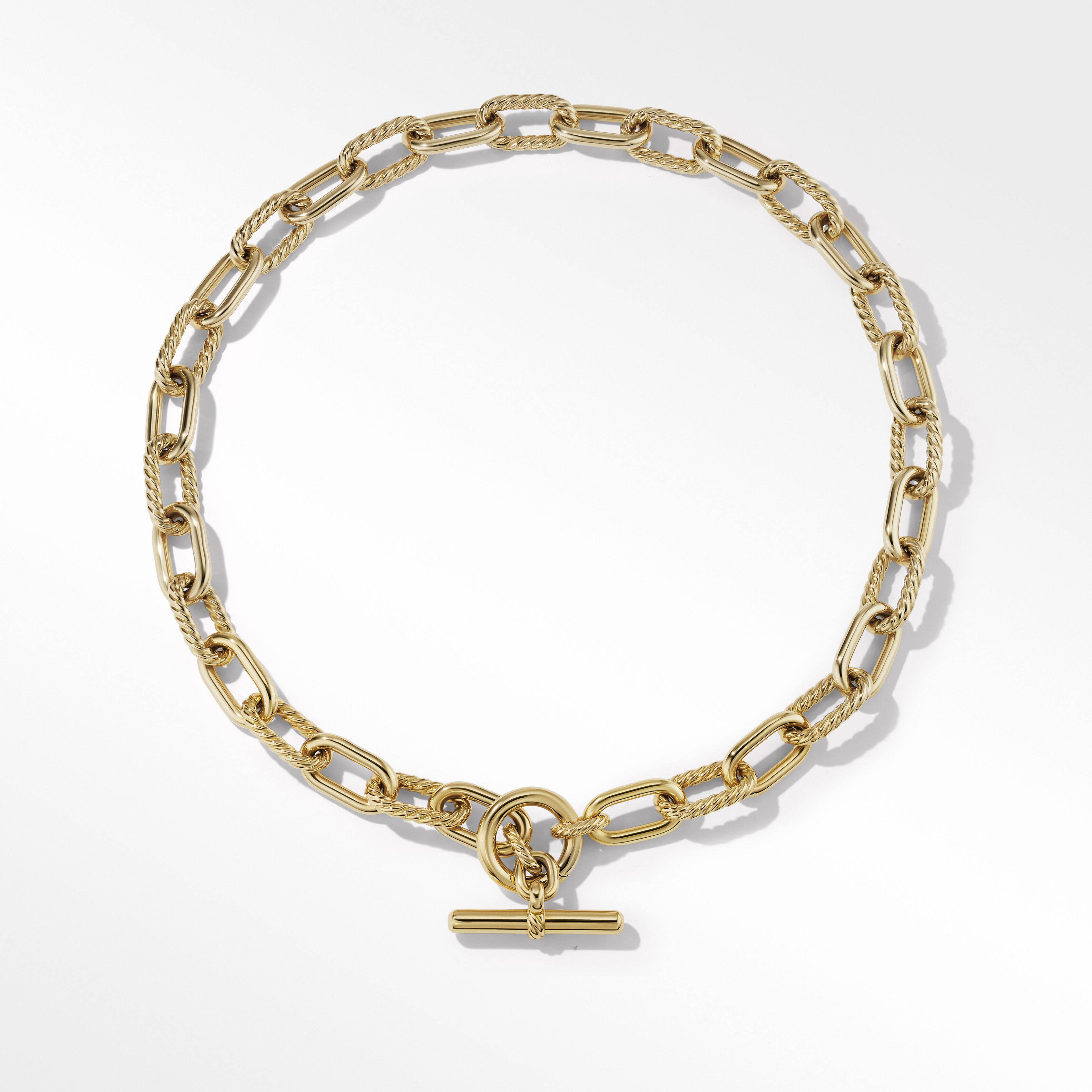 DY Madison® Toggle Chain Necklace in 18K Yellow Gold