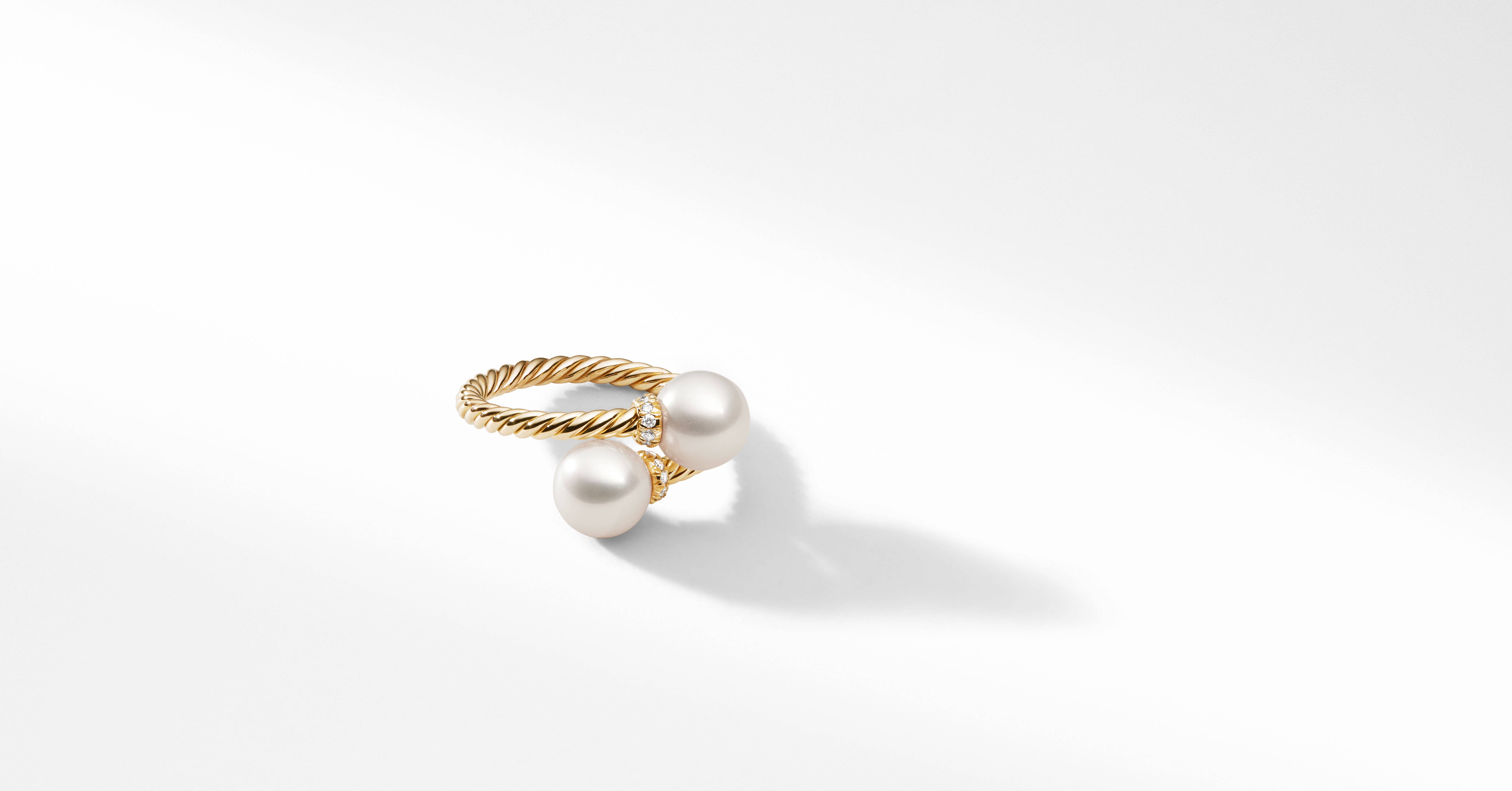 Dames Sieraden voor voor Armbanden voor David Yurman Petite Solari Bypass Ring Met Diamant 