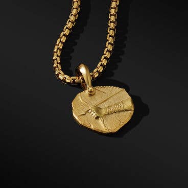 Sagittarius Amulet in 18K Yellow Gold