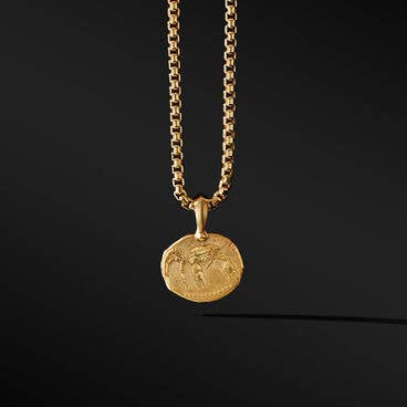 Cancer Amulet in 18K Yellow Gold