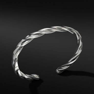 Cable Twisted Cuff Bracelet