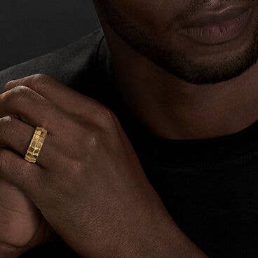 Armory® Band Ring in 18K Yellow Gold