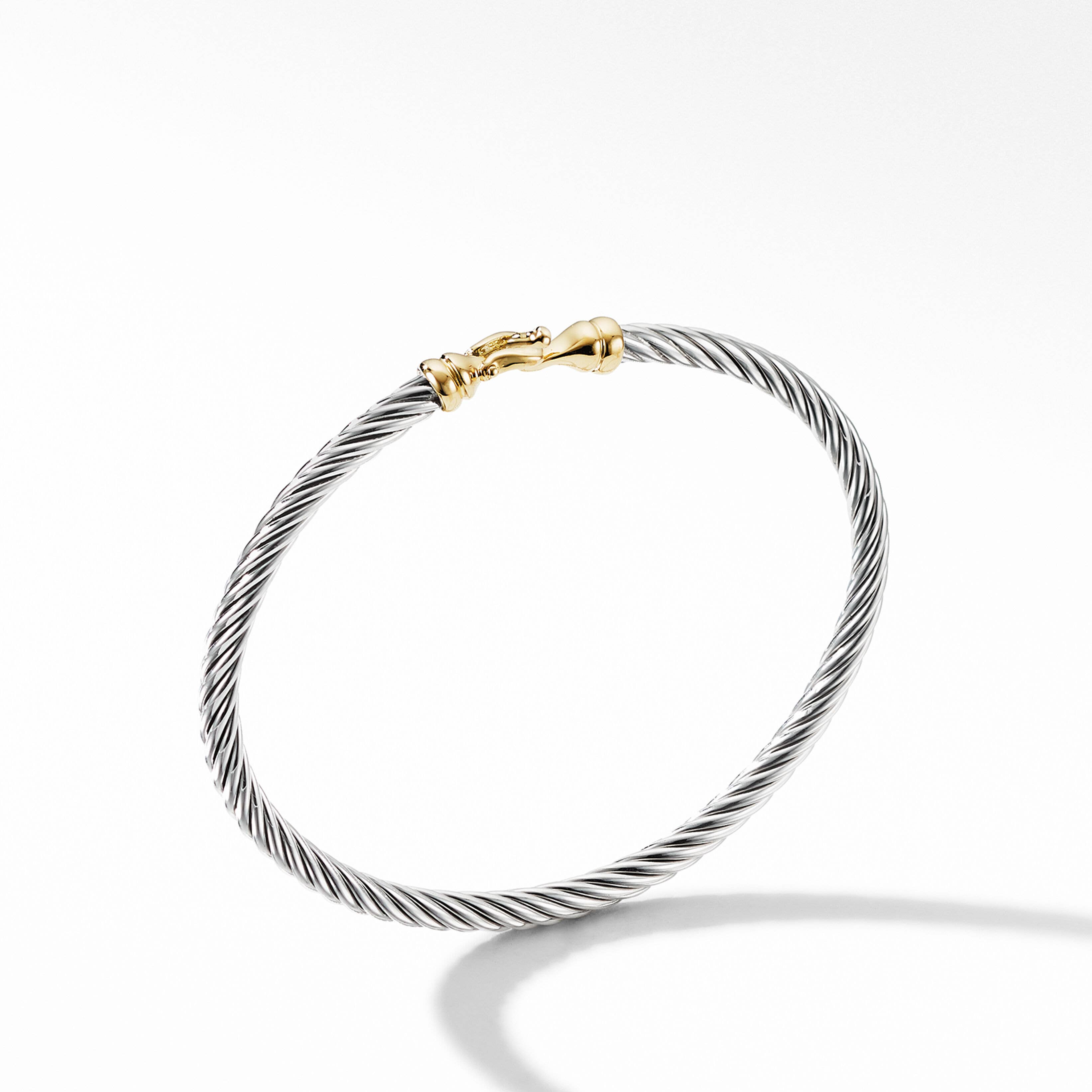 Cable Kids® Buckle Bracelet with 14K Yellow Gold