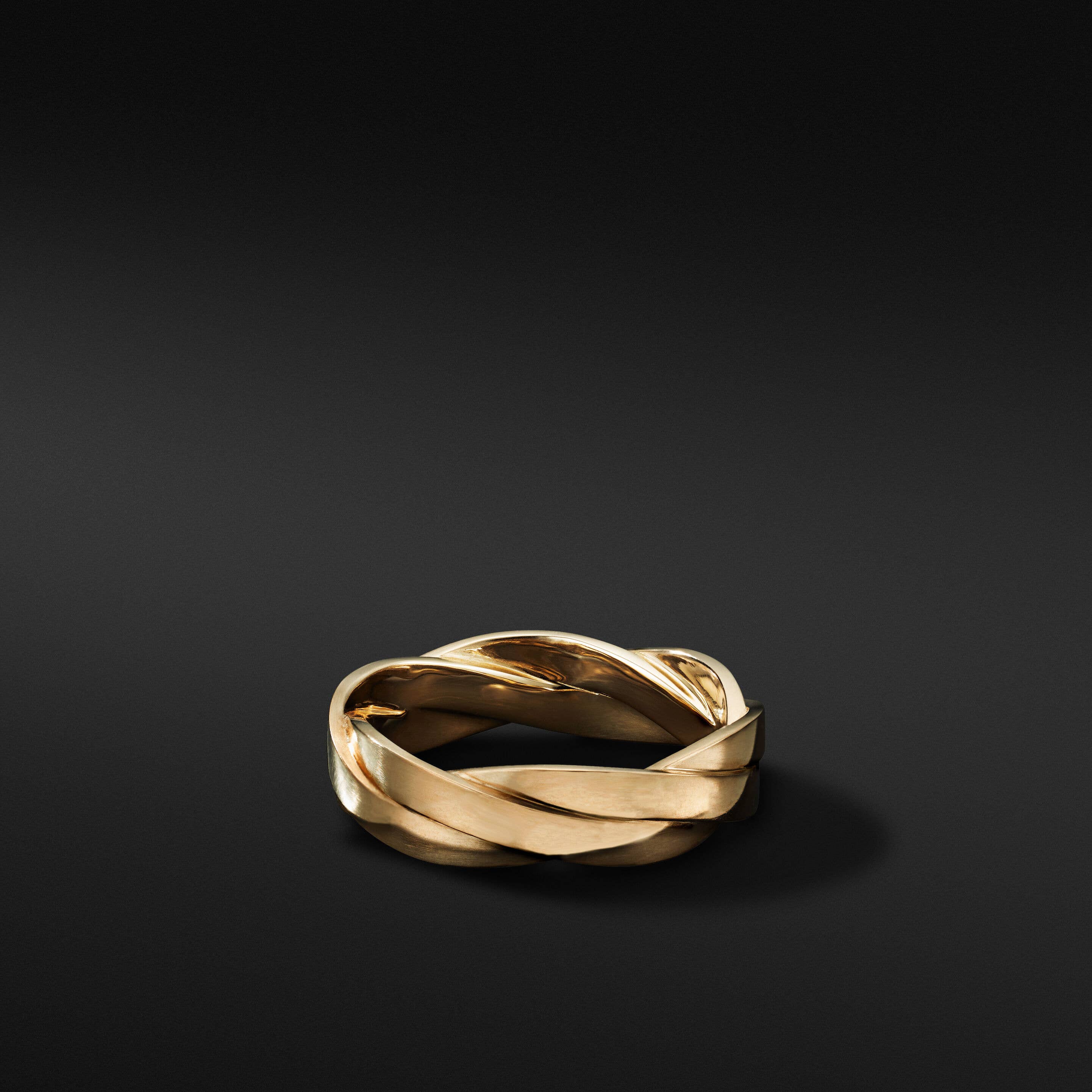 DY Helios™ Band Ring in 18K Yellow Gold