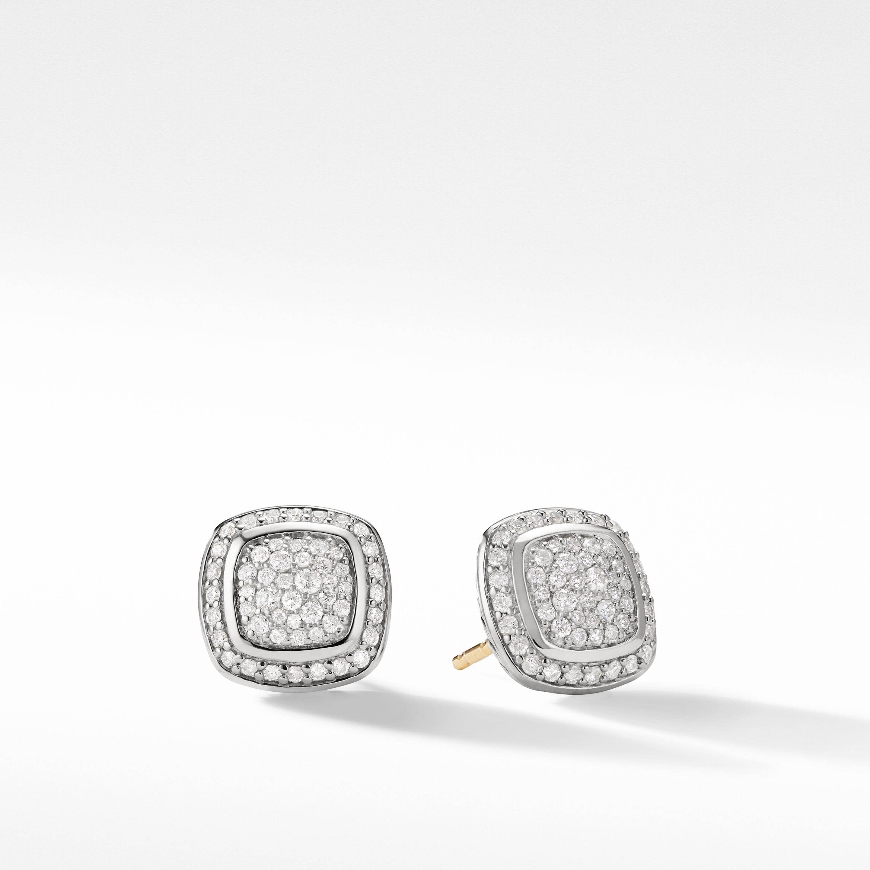 Albion® Stud Earrings with Pavé Diamonds