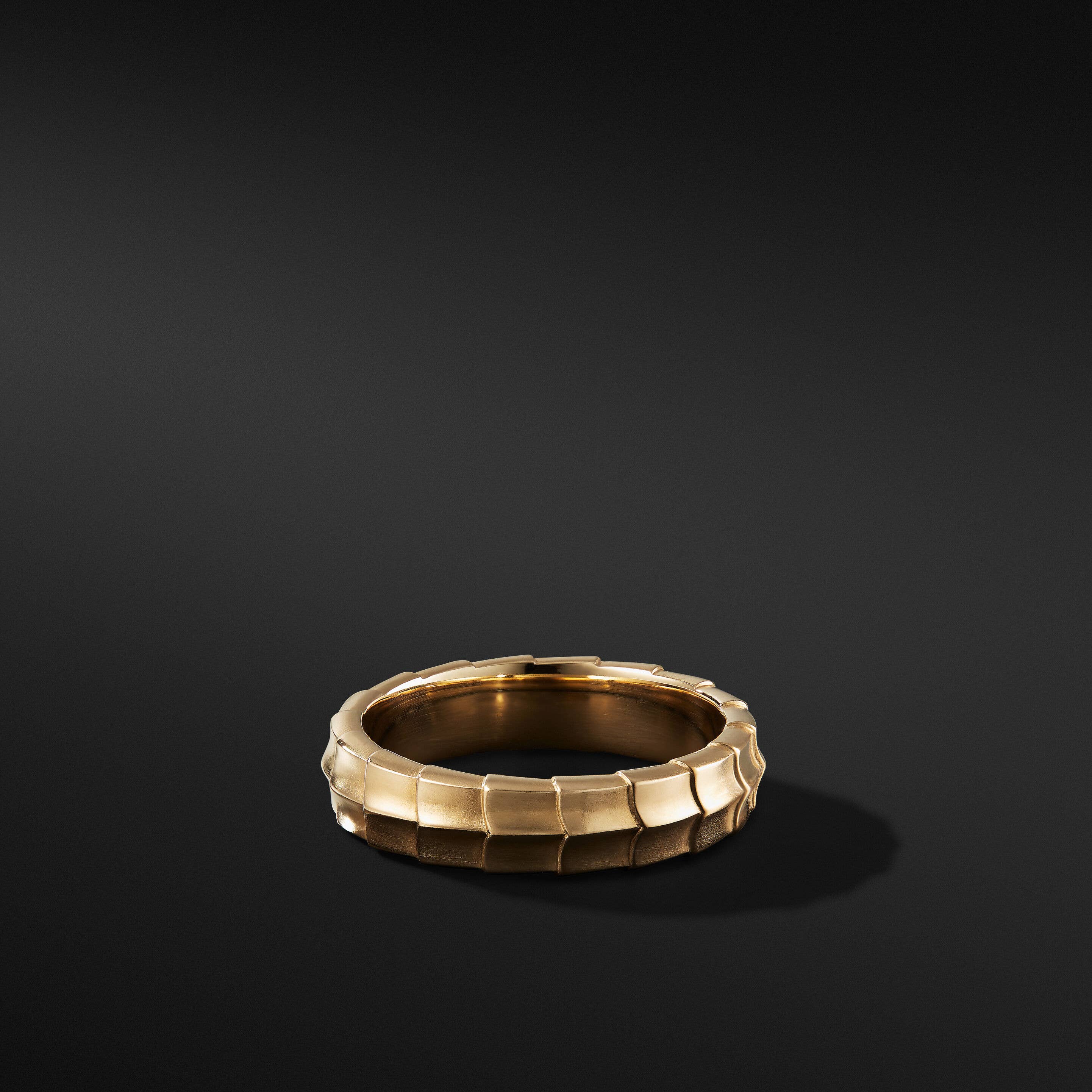 Armory® Band Ring in 18K Yellow Gold