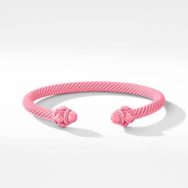 Renaissance Bracelet in Pink Aluminum, 5mm