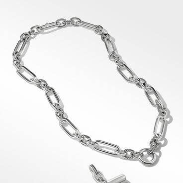 Lexington Chain Necklace with Pavé Diamonds