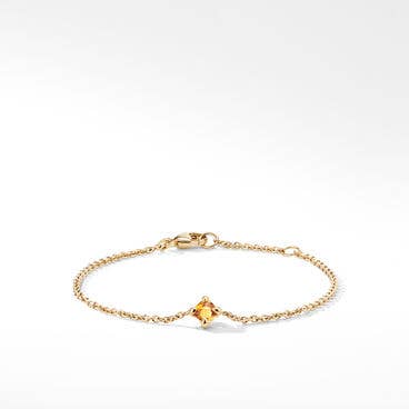 Chatelaine® Kids Bracelet in 18K Yellow Gold with Citrine