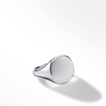 DY Pinky Ring in Sterling Silver, 13mm