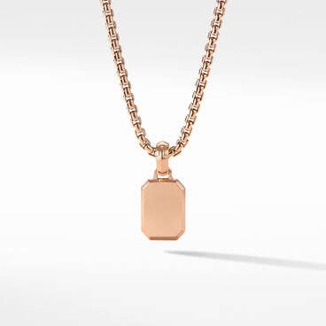 Petrvs® Bee Amulet in 18K Rose Gold with Iolite and Pavé Diamonds