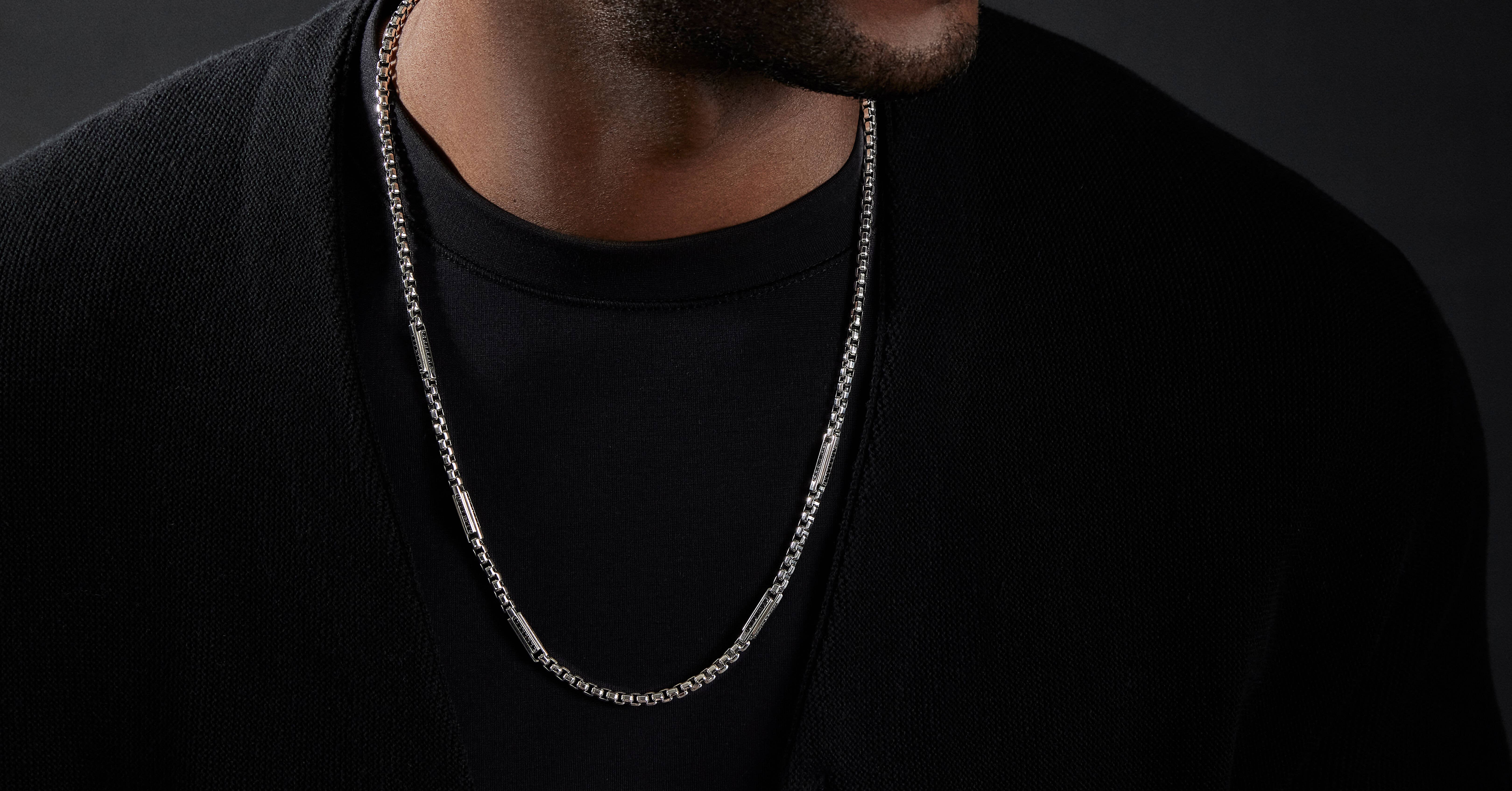 Streamline® Station Box Chain Necklace 