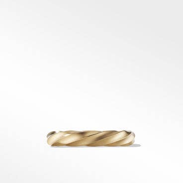 Cable Edge® Band Ring in 18K Yellow Gold