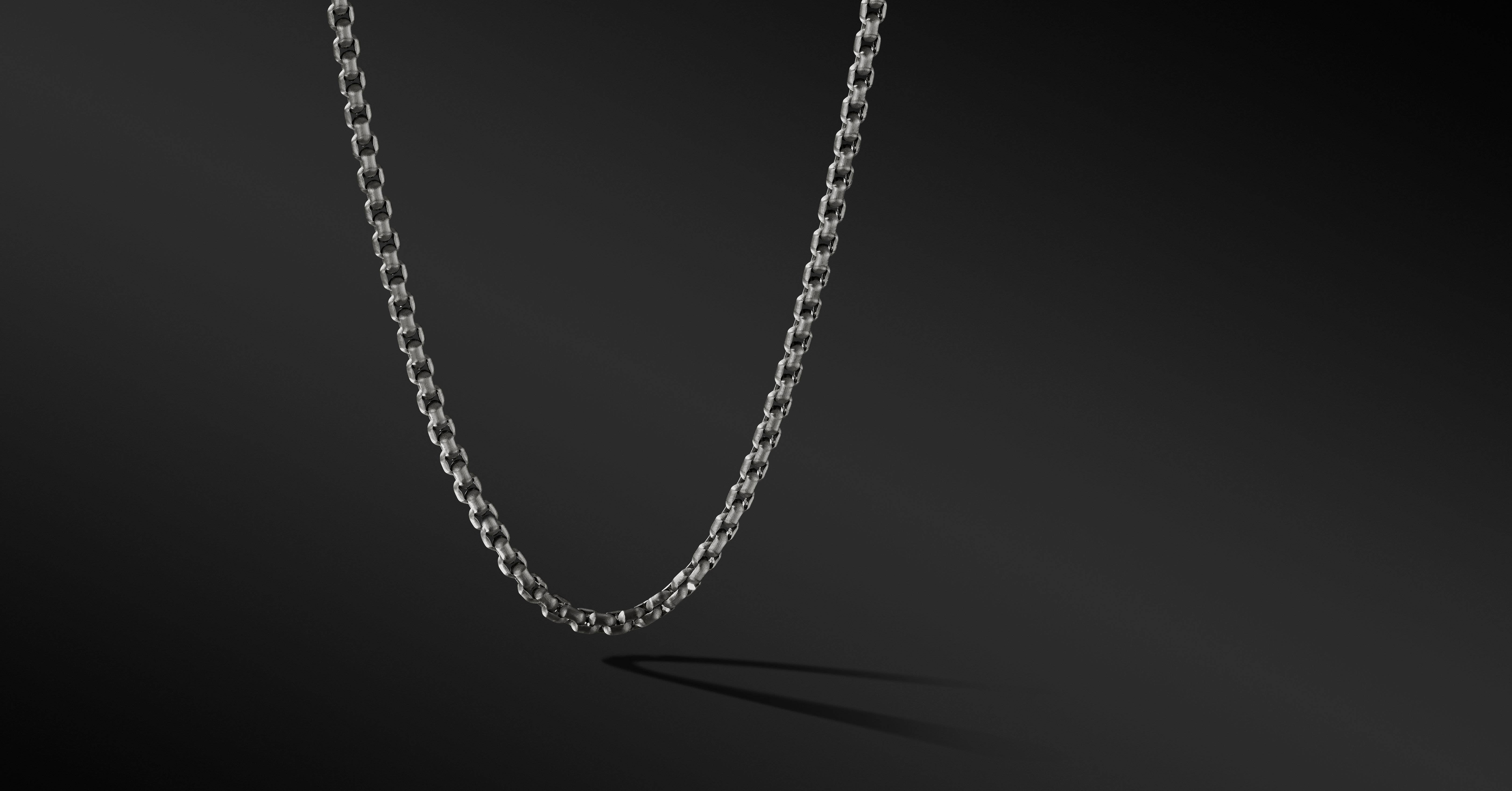 Box Chain Necklace, 3.6mm