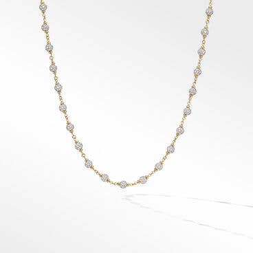 Spiritual Beads Rosary Necklace in 18K Yellow Gold, 6mm
