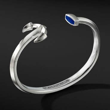 Maritime® Anchor Cuff Bracelet with Lapis