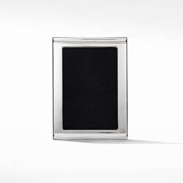 Cable Photo Frame in Sterling Silver