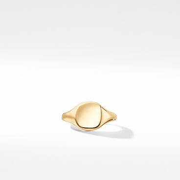 DY Pinky Ring in 18K Yellow Gold