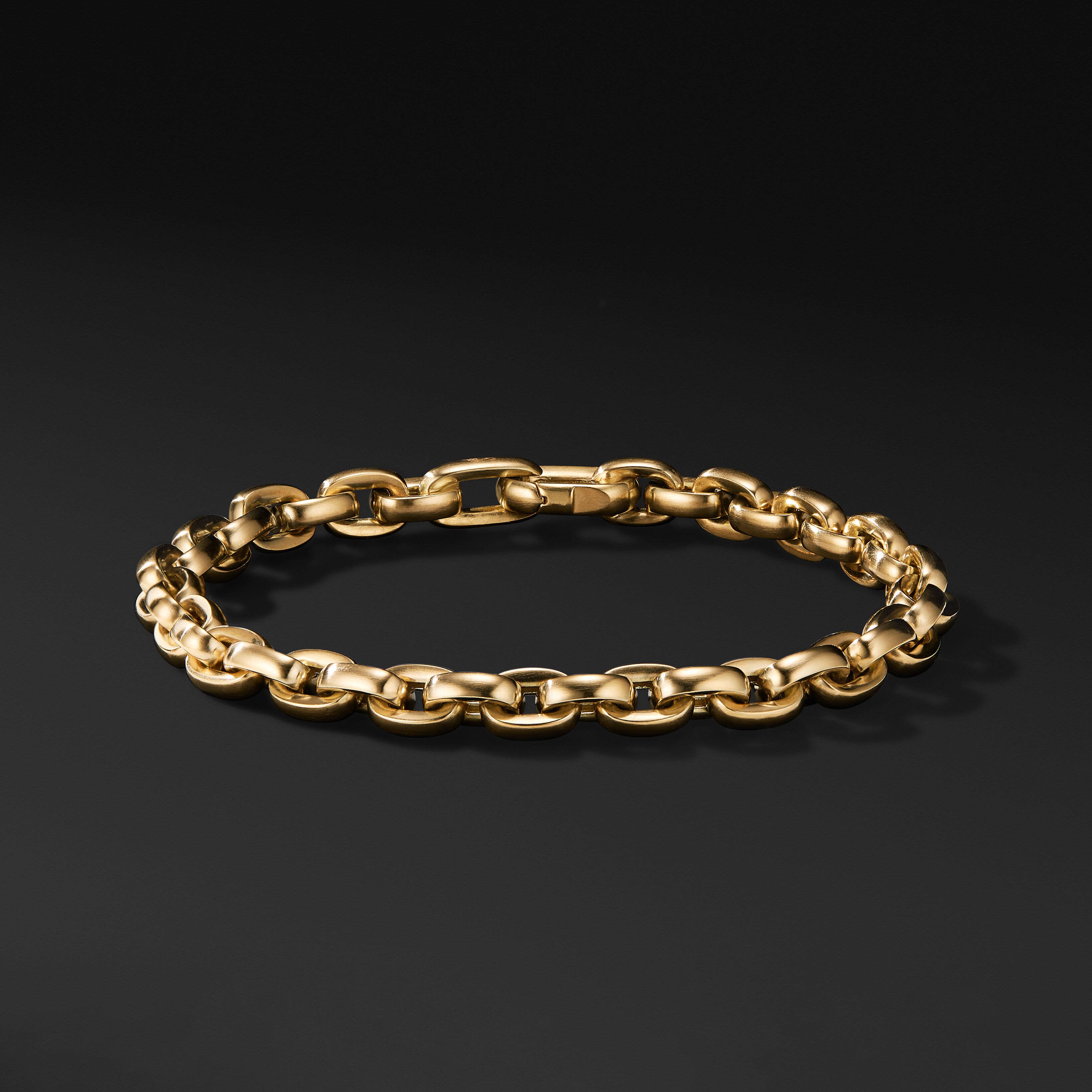 Streamline® Oval Link Chain Bracelet in 18K Yellow Gold