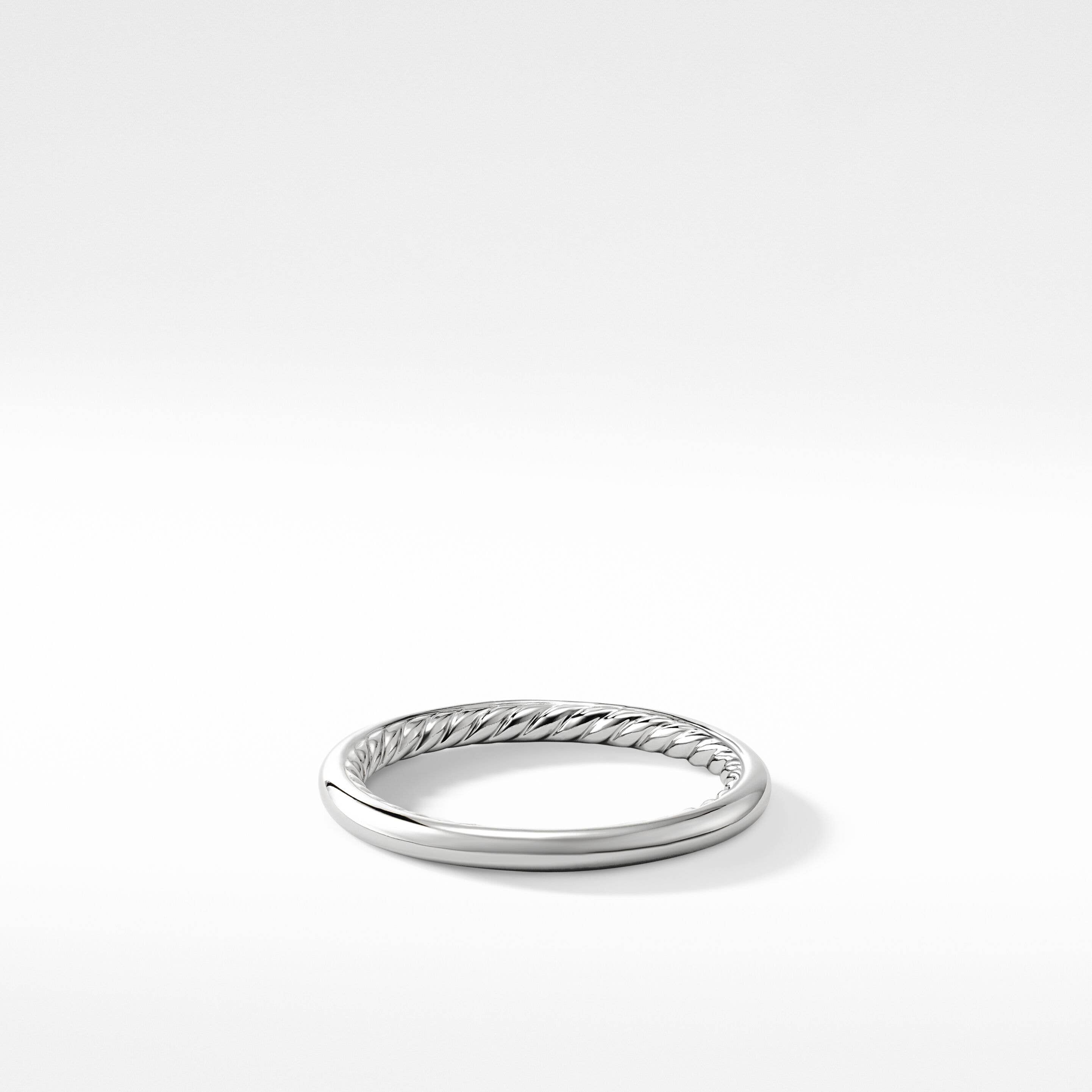 DY Eden Band Ring in Platinum