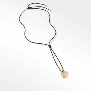DY Elements® Miami Pendant Necklace in 18K Yellow Gold with Diamonds