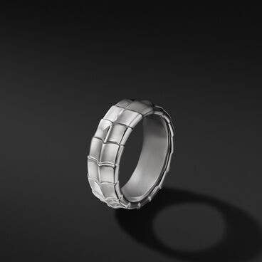 Armory® Band Ring in 18K White Gold