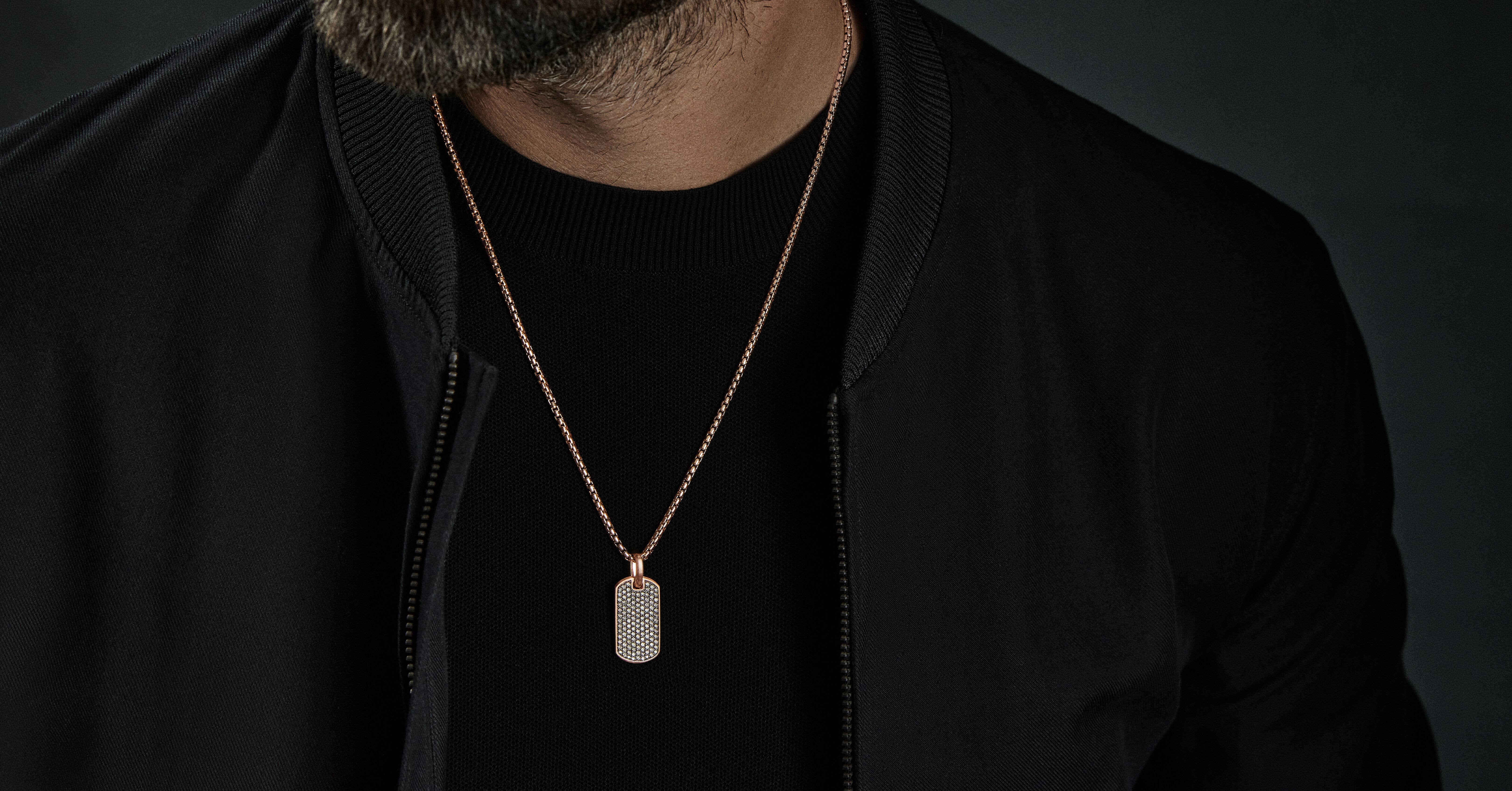 Dog Tags | Men's Pendants | DAVID 